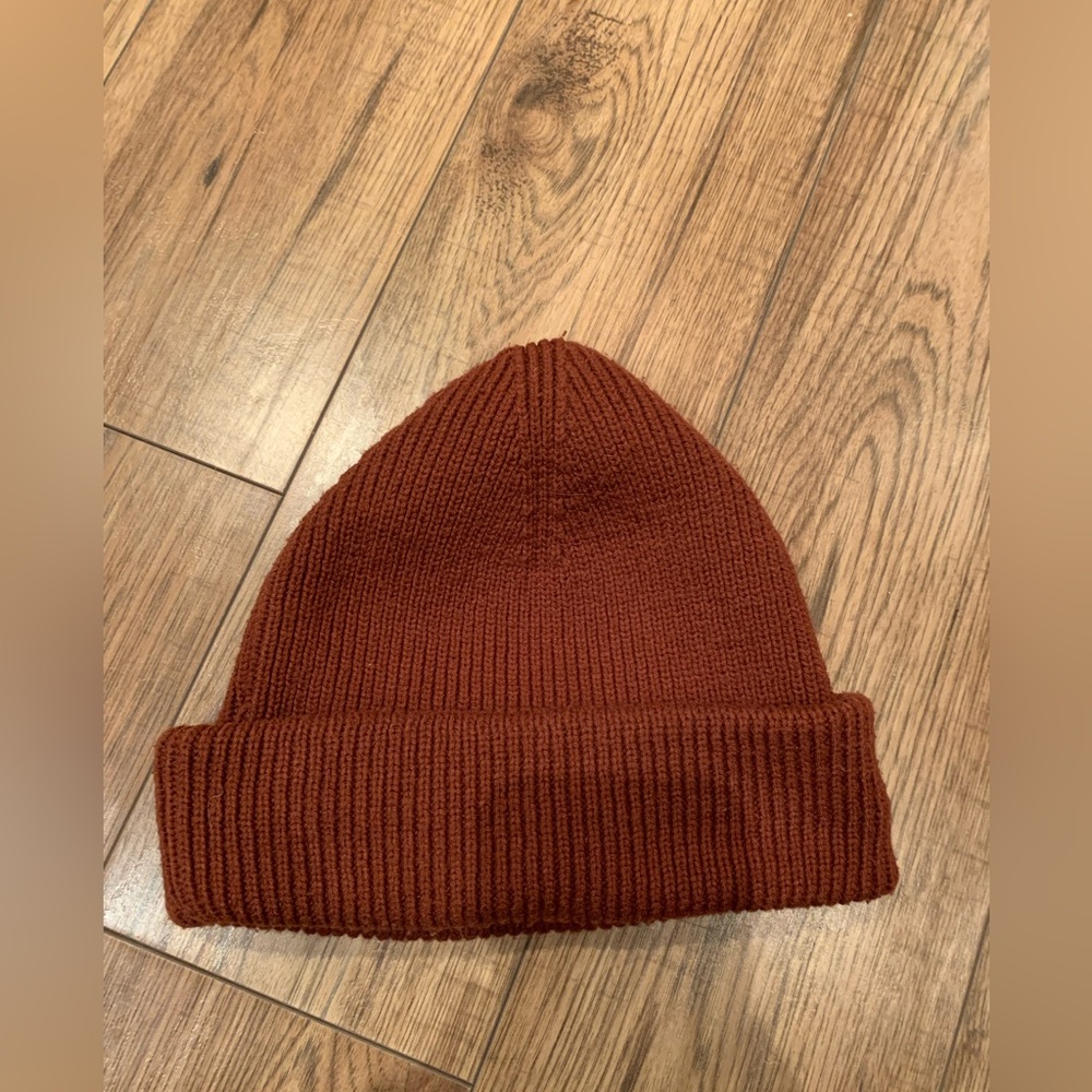 Brown Knit Beanie